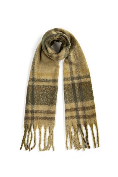 İpekyol Plaid Pattern Scarf