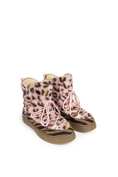 Twist Pattern Mix Boots