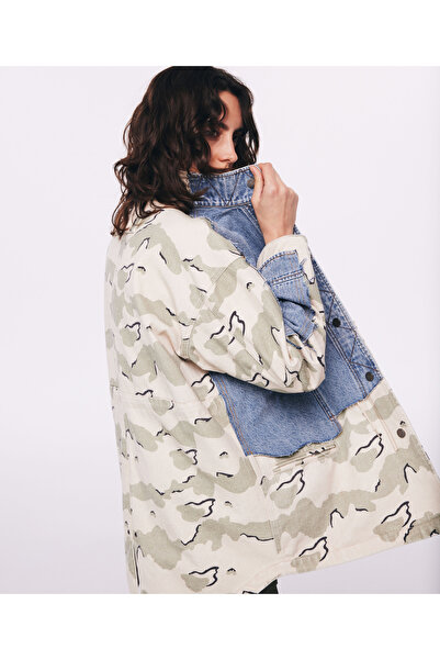 Twist Denim Blue Coat - TW 6230012127089