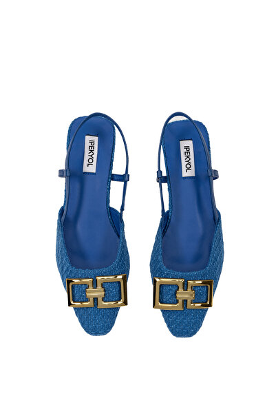 İpekyol Tweed Shoes with Metal Buckle