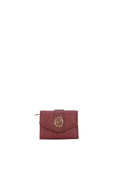 Pierre Cardin Claret Red Print Women's Wallet 06PO22K1412