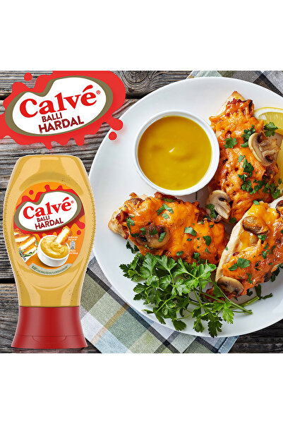 Calve Sos Ballı Hardal 260 gr X3 Adet