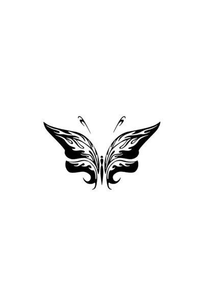 Generic Brand Byr002 Butterfly Sticker Auto Motorcycle Laptop Wall Foil Stick...