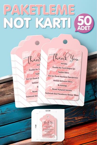 t tuğset etiket Paketleme Not Kartı Teşekkür Kartı Delikli Ürün Etiketi Thank...