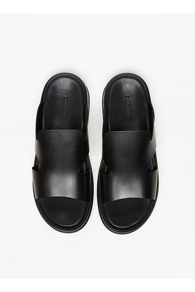 Duchini Black Men Sandals and Slippers Styles Prices Trendyol