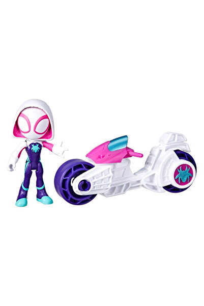 SPIDERMAN Spider And Hıs Amazıng Frıends Motorsiklet Ve Figür Ghost F6777-f7461
