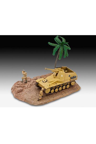 REVELL Gift Set Diyorama Starter Set Sd.kfz124 "wespe" Vg03334