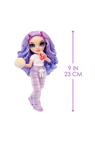 Rainbow High Jr High Pijama Partisi Bebekleri Violet Mor 503705