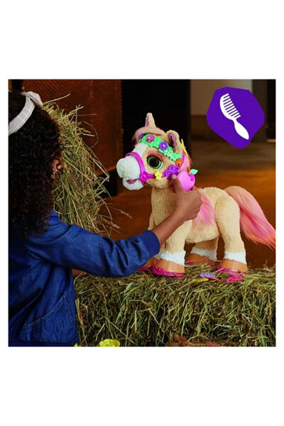 FurReal Akdenizpos  Ug01 F4395 Furreal - Süslü Midillim Tarçın (Yeni)