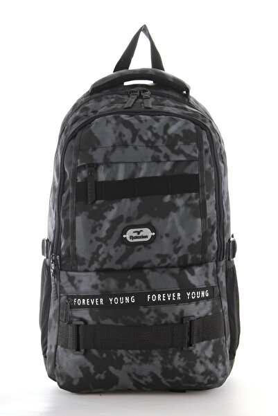 Fiyaka Rlx-2052 Шкільний рюкзак - багатосекційний, для щоденного використання, сірий