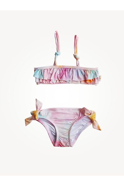 Miela Kids Σετ μπικίνι με βολάν με προστασία UV Μέγεθος: 3-4 ετών