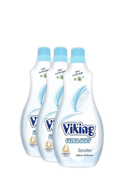 Viking Yumuşatıcı Soft Sensitive 1400 ml 3 Adet