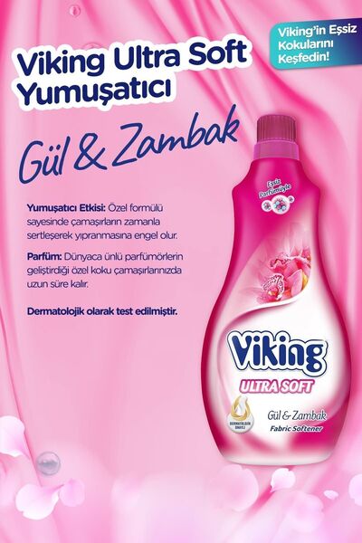 Viking Yumuşatıcı Soft Gül&zambak 1400 Ml 1 Adet