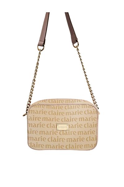 Marie Claire Clementine Beige Women's Messenger Bag - MC 241103759