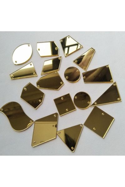 YENİ HEDİYELİK DÜNYAM 2cm 40 Pieces Perforated Adhesive Acrylic