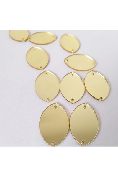 YENİ HEDİYELİK DÜNYAM Perforated Model - 3cm 100 Pcs Elegantest Acrylic Pieces