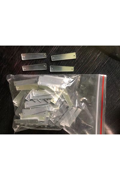 YENİ HEDİYELİK DÜNYAM Διακοσμητικό Μοντέλο Μεταλλικό Γυαλιστερό Καθρέφτη 3cm 25 Τεμάχια