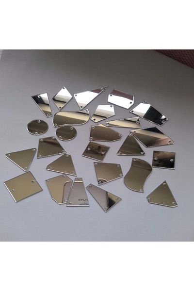 YENİ HEDİYELİK DÜNYAM Διάτρητο Μοντέλο - 4cm 5 Τεμάχια Τα πιο Κομψά Ακρυλικά Ανταλλακτικά