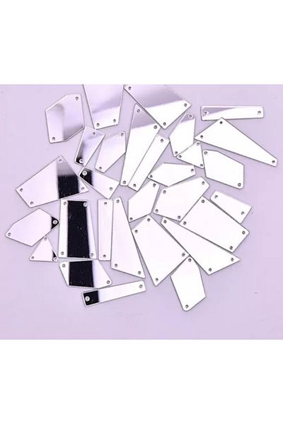 YENİ HEDİYELİK DÜNYAM Φτιάξτε τη δική σας ζώνη - 2cm 50 Τεμάχια Ακρυλικό