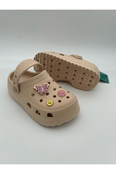 Sonimix Çocuk Yüksek Taban Süslü Terlik