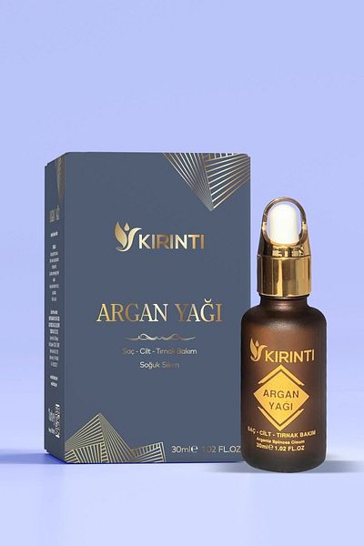 KIRINTI 2000 30 Ml Argan Oil - Cold Pressed, Dropper