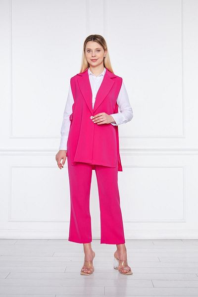 comstar Women's Waist Tie Vest Set