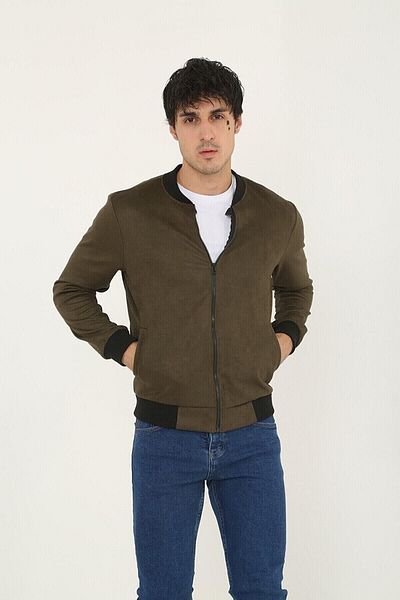 comstar Ανδρικό αδιάβροχο κολλεγιακό μπουφάν Nubuck Suede χωρίς επένδυση Lycra
