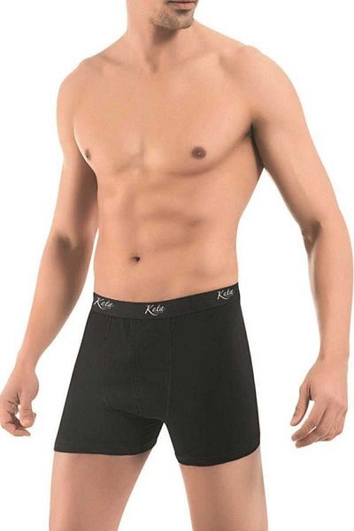 KOTA Paristrend Ανδρικά Lycra Boxers 6 τεμαχίων Μαύρο