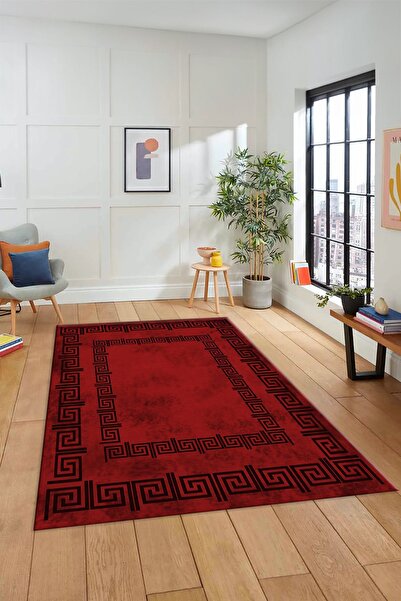 EY HOME Çerçeve Desen Dijital Baskılı Kaymaz Taban Yıkanabilir Yolluk Mutfak ...