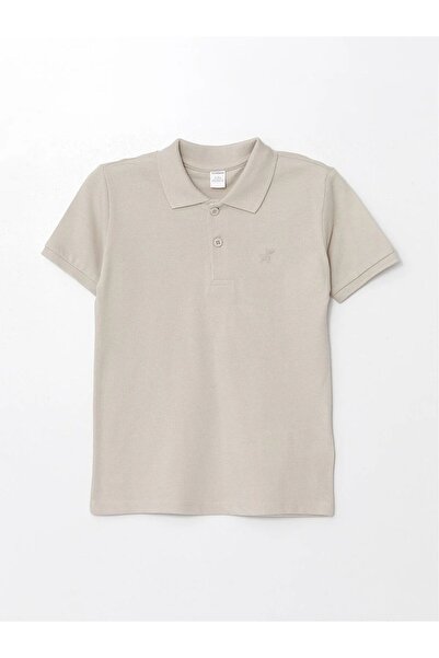 LC Waikiki Férfi póló nyakú hímzett póló és rövidnadrág - rövid ujjú 2 részes készletek