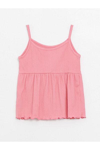LC Waikiki U Collar Basic Girl's Tank Top