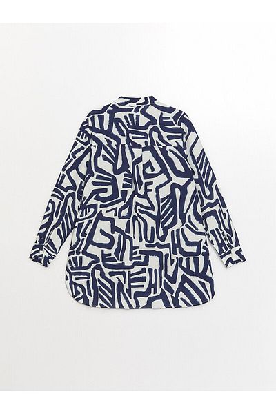 LC Waikiki LCW Judge Collar Patterned Women's Shirt Tunic