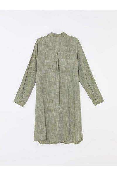 LC Waikiki LCW Poplin Damen Hemd Tunika - Gerader Schnitt