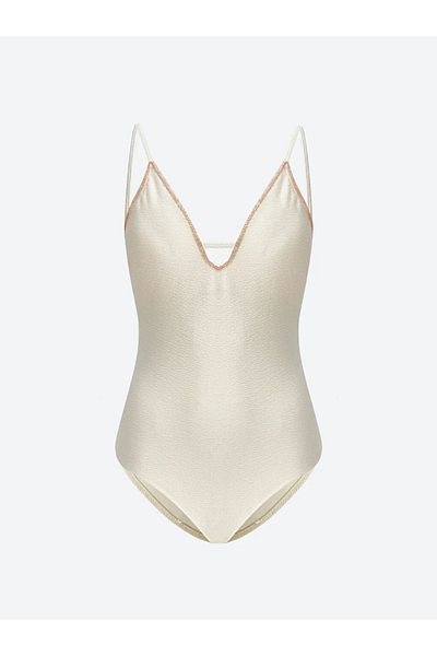 LC Waikiki LCW DREAM V-Ausschnitt – Damen-Badeanzug