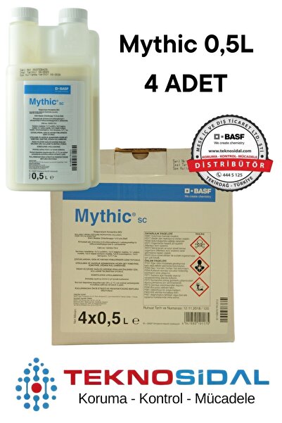 BASF Mythic Sc 500 ml Genel Haşere | 1 Koli 4x500ml Distribütör Garantili | O...