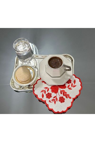 LİNDA MİA FLOWER PATTERN HOLE BUSINESS COCKTAIL SINGLE