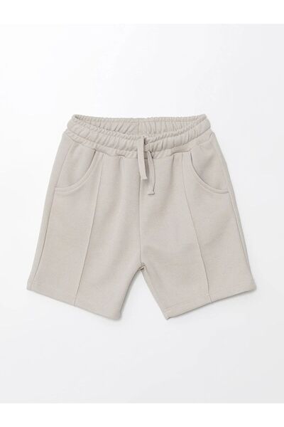 LC Waikiki Férfi póló nyakú hímzett póló és rövidnadrág - rövid ujjú 2 részes készletek