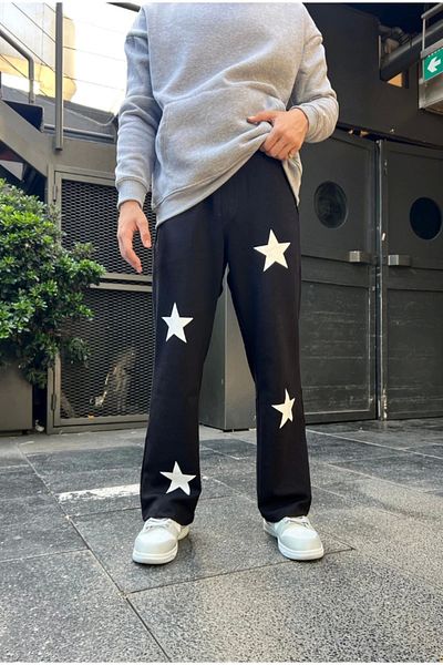1blood Φαρδιά αθλητική φόρμα STAR PRINTED