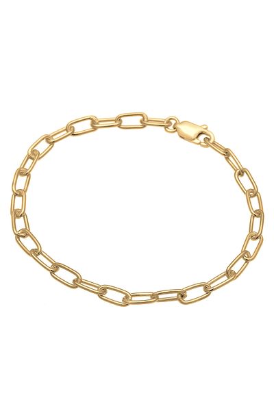 ELLI Armband aus 925er Silber – Charmträger Bettelarmband, Trend Basic