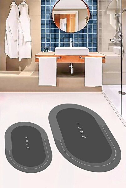 EY HOME طقم مقعد مرحاض رقمي مطبوع قابل للغسل وغير قابل للانزلاق ومكتوب عليه ب...