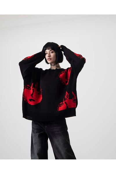 1blood FATA CU MODEL NEGRU TRICOAT