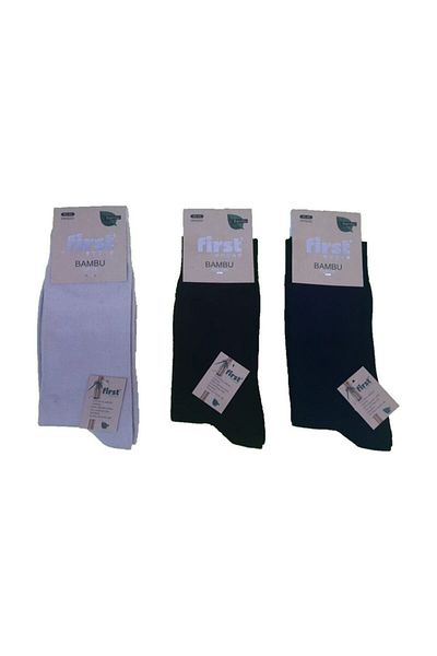 First 3 Pairs Mixed Pack Seamless Bamboo Socks