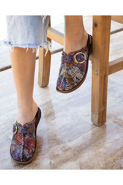 CONSUELO Orthopedic Leather Slippers 10306