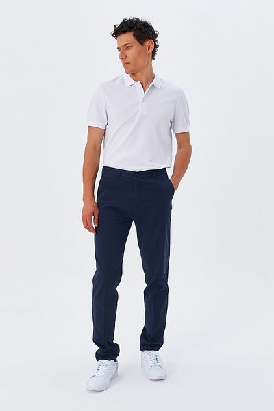 ModaPlaza Classic Men's Gabardine Trousers