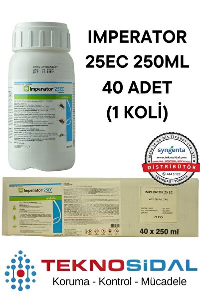 SYNGENTA Imperator 25 Ec 250 ml I | 1 Koli 40x250ml | Distribütör Garantili |...