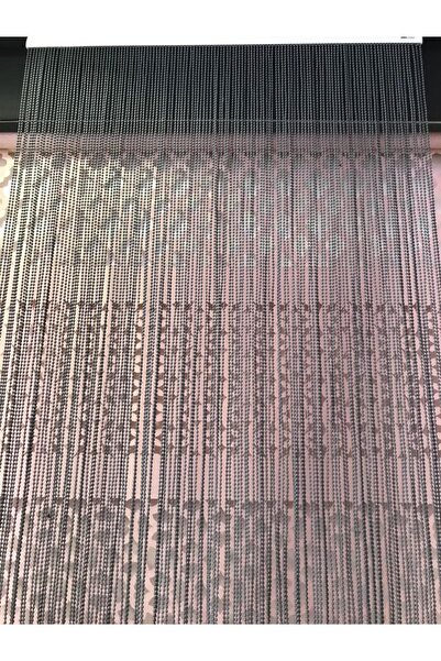 özdeğer home 90x184 beyaz 5mm aralık kapı perdesi kapı süsü zincir perde balkon mutfak bahçe perdesi