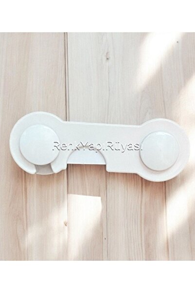 RENK YAPI RÜYASI 3 Pieces of Child Lock - Drawer, Double Door and Cabinet Lock with Hook