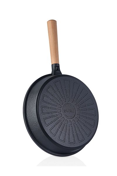 FALEZ Black Casting 4-Piece Pan Set