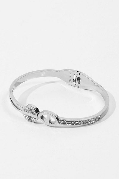 Pikas Stainless Steel Double Ring Steel Clamp, Steel Bracelet(MOTHER'S DAY GIFTS)