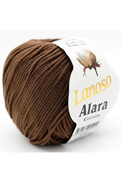 Lanoso Alara El Örgü Ipliği - 992 Kahverengi -